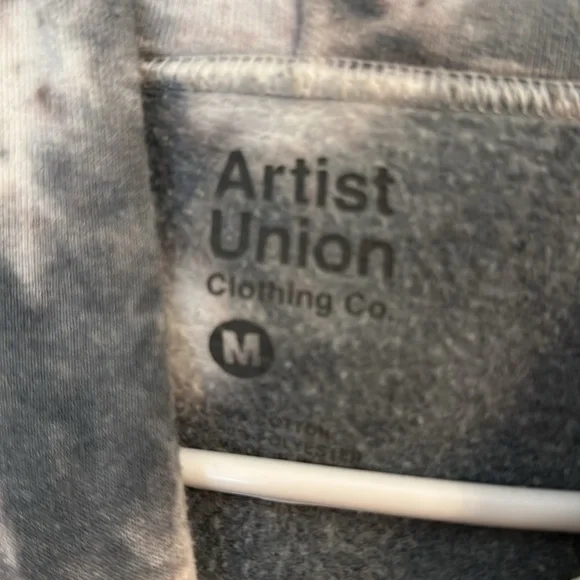 UNISEX Artist Union Tie Dye Hoodie Medium - Picture 2 of 3